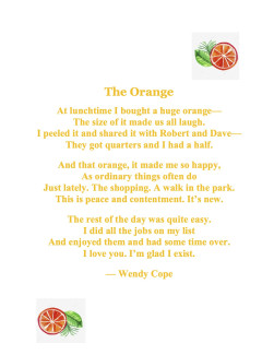 The Orange